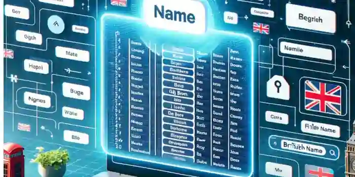 UK Fake Name Generator | UK Random Name Generator